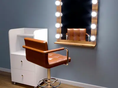 The best lighted makeup mirror 3D model