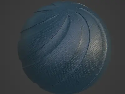 Simple Ball Mesh 02  3D model
