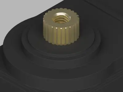 Servomotor servo motor 3D model