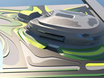 Shenzhen Science  Museum 3D model