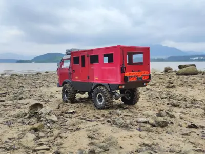 Crawler G900 4x4 Expedition Suite - 1-10 RC body attachment 3D print model