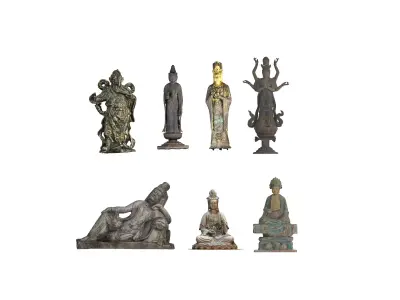 sculpture  Eastern Sculpture   3D model