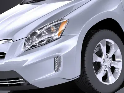 Toyota RAV4 EV 2014 VRAY 3D model