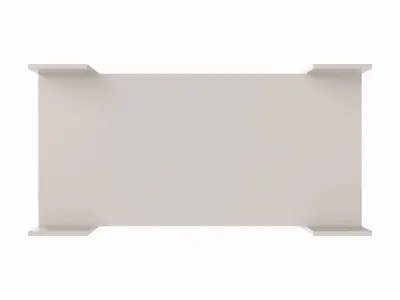 Plastic table 3D model