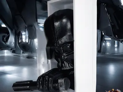 Star Wars - Darth Vader - Book Nook 3D print model