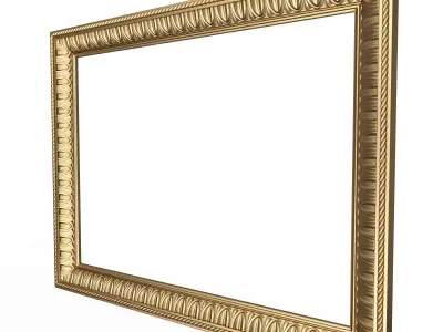 Classic Frame 035 Low-poly 3D model