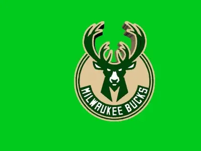 Milwaukee Bucks Team Logo 3D model