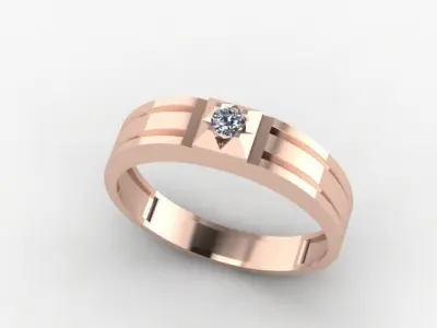 This is special man ring 3D print model