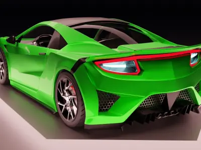 Acura NSX Model 3D model