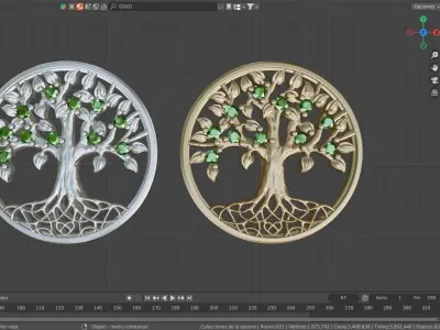 Arbol de la Vida  3D print model