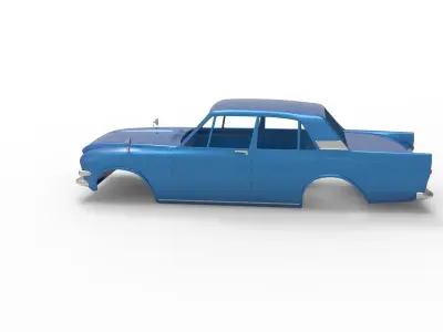1962 zephyr rc body shell 3D print model