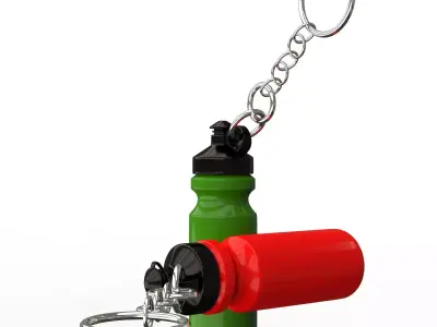 Sport Bottle Keychain 3D print model