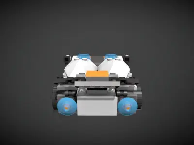 Lego Future Flyers Car 3D model