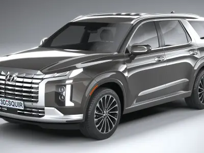 Hyundai Palisade 2022 3D model