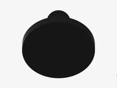 Shower - Head - Luxury - Pin - 150mm Rose - Round Low-poly 3D model