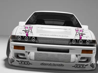 Nissan Silvia S13 BNSport 3D model