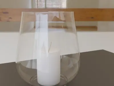 Candle Bowl 3D model
