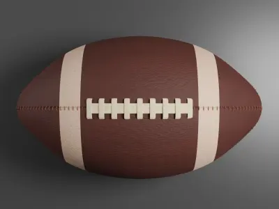 American Football Free 3D model