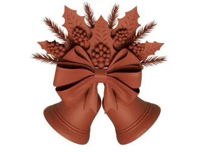 Christmas Bell 01 3D model