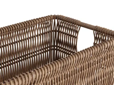 Wicker Basket 3D model purchase