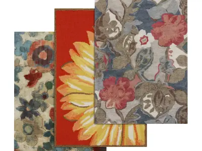 Rug Set 700 3D model
