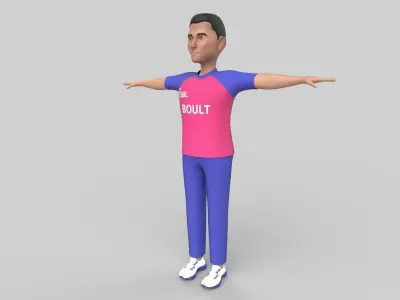 Trent Boult 3D model