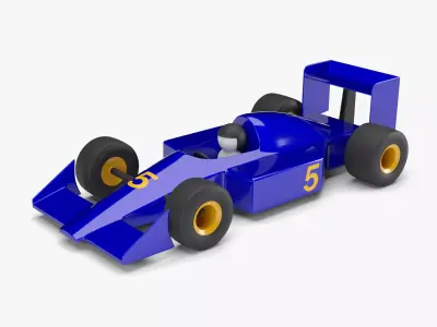 F1 Racer 3D model