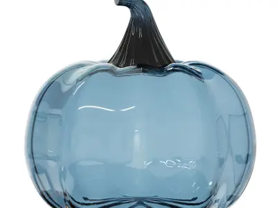 Glass Pumpkins 3D model