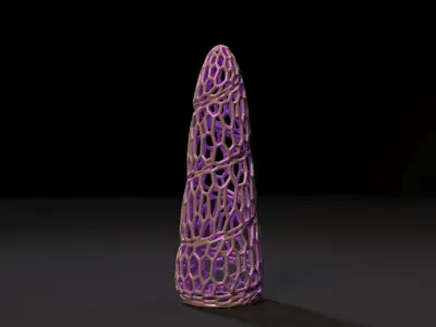 Unicorn horn cosplay 3D print model