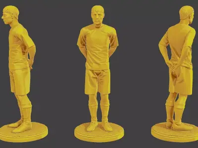 Soccer Player SP 024 3D print model