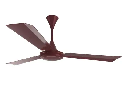 ceiling fan Low-poly 3D model