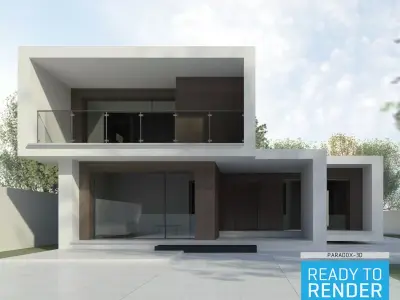 Paulo Rolo House - Revit 3D 3D model