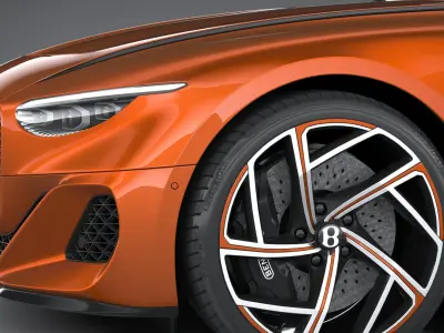 Bentley Batur Convertible 2025 3D model