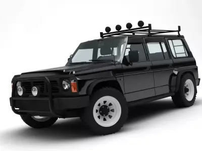 Nissan Patrol 1990 3D model