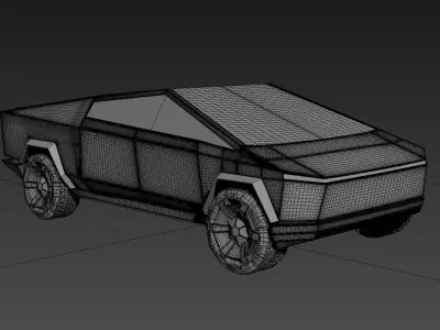 Tesla Cyber truck 3D model