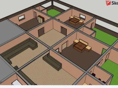 Nash House 3D model