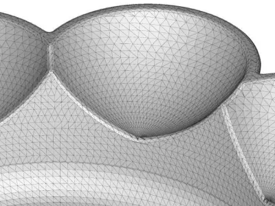 Clay Lighting Lamp 3D print model