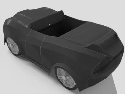 ride on toy car design  3D model