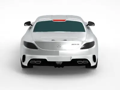 Mercedes-Benz SLS AMG 3D model