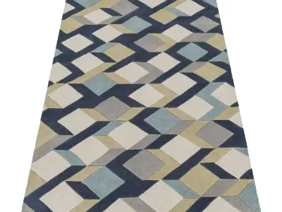 Rug Set 1239 3D model