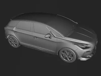 Citroen DS5 2 Hybrid4 DSPORT EGS 2013 3D model