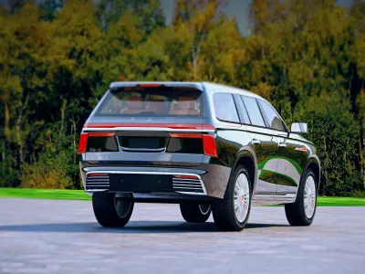 Hong Qi ls7 3D model