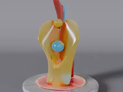 colorful culture  3D model