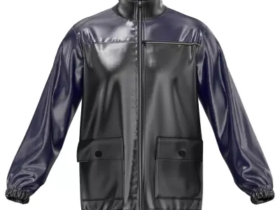 Male jacket 3D model