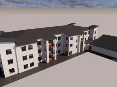 62 Different Revit Models 3D model 3D model