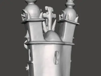 church quinua ayacuchao 3D print model