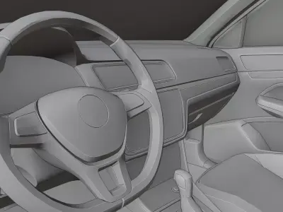 Volkswagen Lavida 3D print model