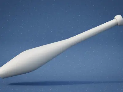 Bowling Pin 3D print model