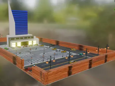 Dolmen Mall Karachi 3D model