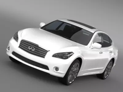 Infiniti M56 Y51 2013 3D model
